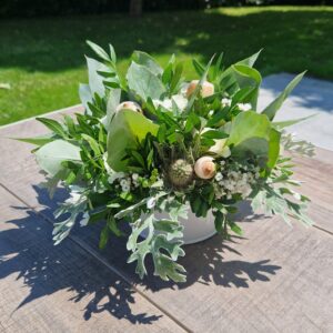 Bloemstukje wit